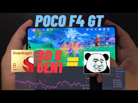 Poco F4 GT Genshin Impact Gaming Test | No More Snapdragon 8 Gen1 Please