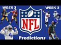 2021 NFL Week 3 Predictions