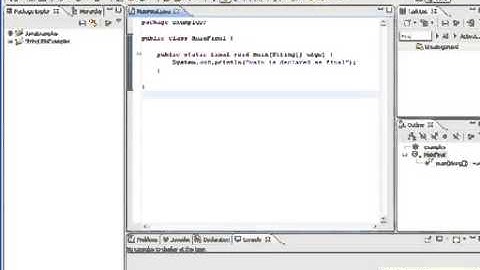 Can we declare main method as final in java !
