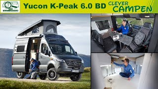 AllradSprinter mit umfangreicher Ausstattung  Yucon KPeak 6.0 BD  Test / Review  Clever Campen