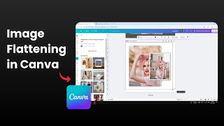 How to Flatten an Image in Canva