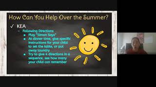 2020 Kindergarten Orientation