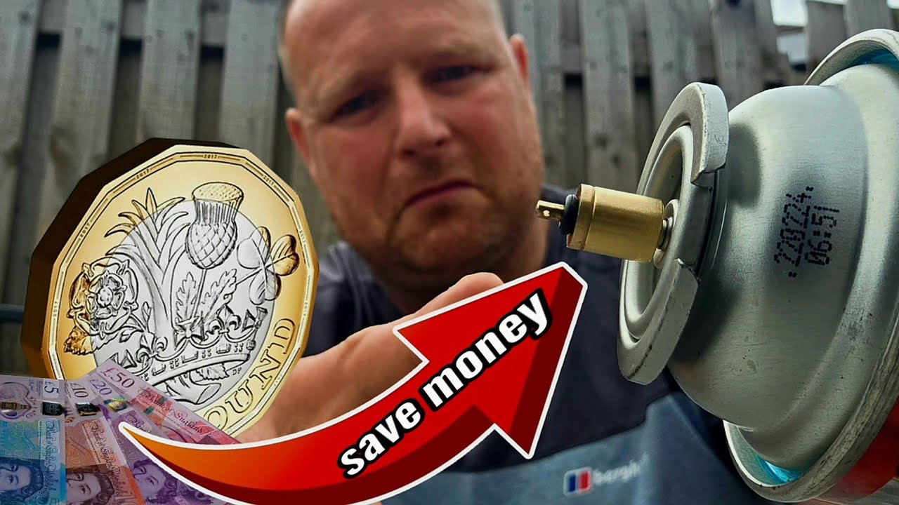 It's cheaper and alot safer. Gas canister adapter.