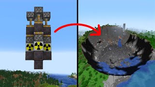 I made a nuke in minecraft