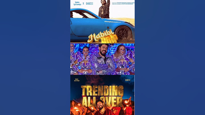 Habibi Drip | Nivin Pauly | Ribin Richard | Dabzee | Kuttu Sivanandan | Shahin Rahman | Nikhil