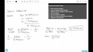 Percent Composition - Part 2 of 4