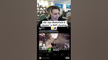 xQc DEFENDS Battlefield 6 CHEATER 😬 #xqc #battlefield6 #cheating
