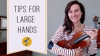 Learning the Violin with Large Hands: Essential Tricks and Tips! | Violin Techniques
