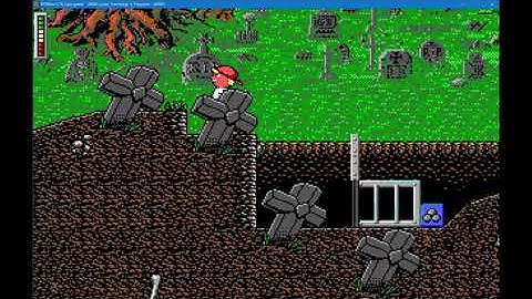 DOS Monster Bash Episode 1 Level 1