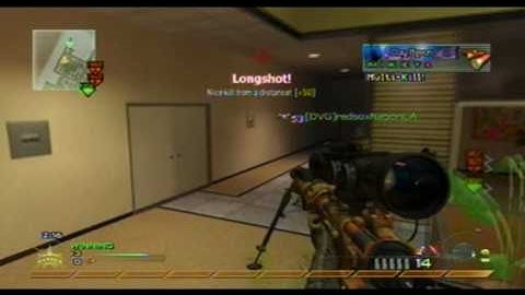 MW2 4 kills 1 bullet (Quad)