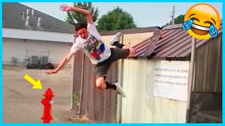 Best Funny Videos Compilation 🤣 Pranks - Amazing Stunts - By Just F7 🍿 #48
