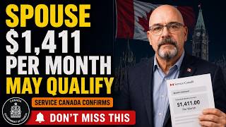 💵 Canadian Seniors 65+: A Spouse Aged 60 to 64 May Qualify for $1,411 Per Month — Most Miss This