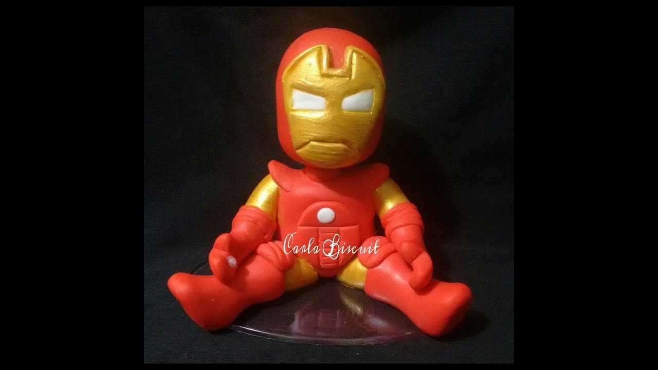 Homem de ferro em Biscuit!!!