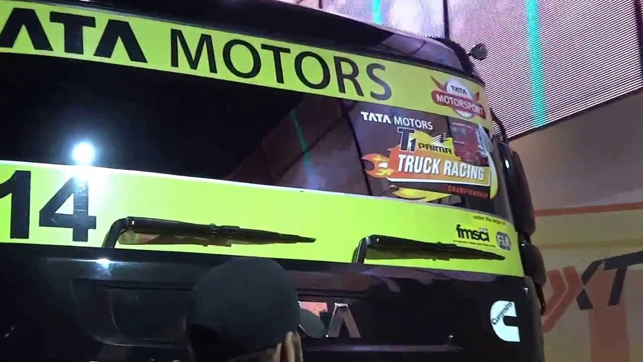 video phone beyonce mp3 Tata Motors T1 Prima Truck Racing at 12th Auto Expo 2014 The Motor Show Greater Noida