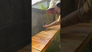 Garden Bench Made From Reclaimed Wood - Full Version Is On The Channel