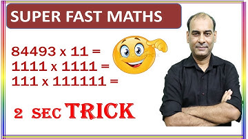 Fast Multiplication Tricks ! Maths By Jay Parihar ! D71 Academy ! Speed Maths