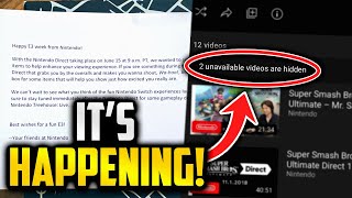 Nintendo Sending E3 HYPE MAIL + Smash DLC Videos!