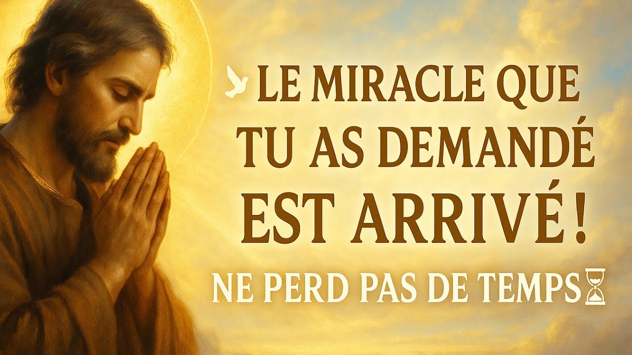 LE MIRACLE QUE TU AS DEMANDÉ ARRIVE ⏳ Récite Cette Prière à SAINT JOSEPH AVANT MINUIT ! 🌟