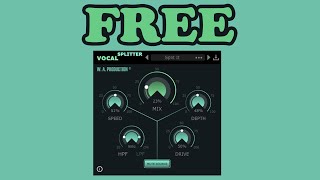 FREE FOR LIMITED TIME Vocal Splitter by W.A. Production