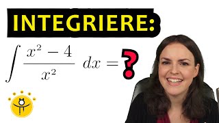 INTEGRATION von BRÜCHEN - gebrochen rationale Funktionen, Bruch, Integral - STAMMFUNKTION bilden