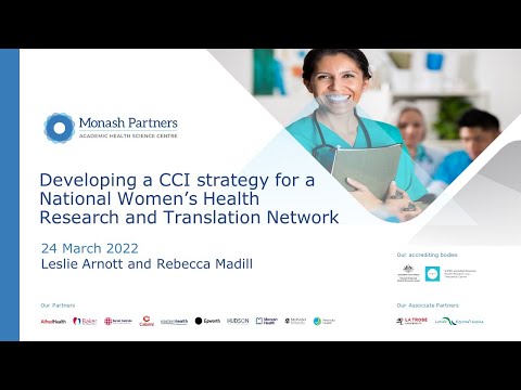 Monash Partners CCI seminar series: MARCH 2022 SEMINAR