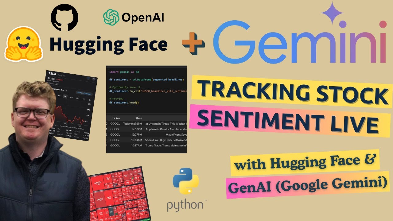 AI & Data Science Project - Stocks with Google Gemini, HuggingFace ...