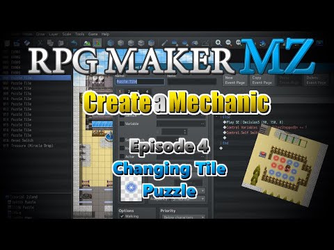 Create-a-Mechanic: Changing Tile Puzzle [RPG Maker MZ/MV Tutorial]