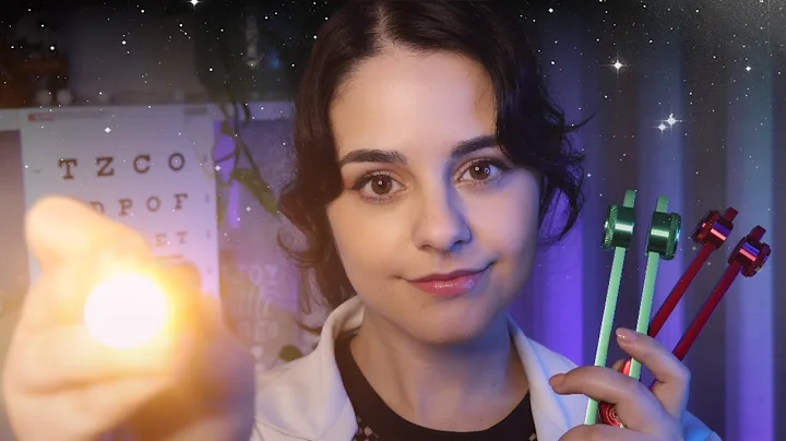 ASMR 1H Full Medical RP for SLEEP💤 Cranial Nerve Exam + Eye Exam + Ear Exam (Eyes Closed)