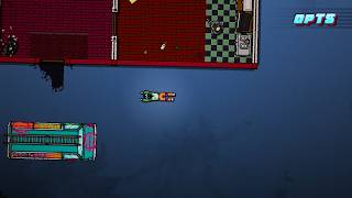 Hotline Miami 2: Wrong Number | OTXO's roll animation on Corey