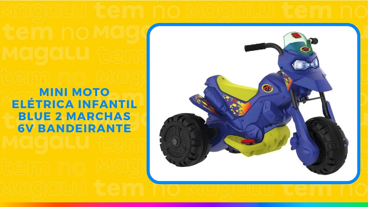 Moto eletrica infantil thunder pink eletrica 12v bandeirante - Moto  Elétrica Infantil - Magazine Luiza