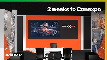 Meet Hyundai Doosan Infracore in 2 weeks at ConExpo