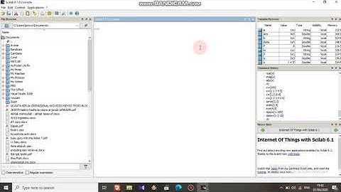 Matrik dan data numerik di scilab