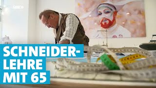 Traumberuf Schneider: Mit 65 drückt Ralph Schlitter noch mal die Schulbank