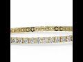 Vidéo: Bracelet Grace 5,00 carats - Or jaune