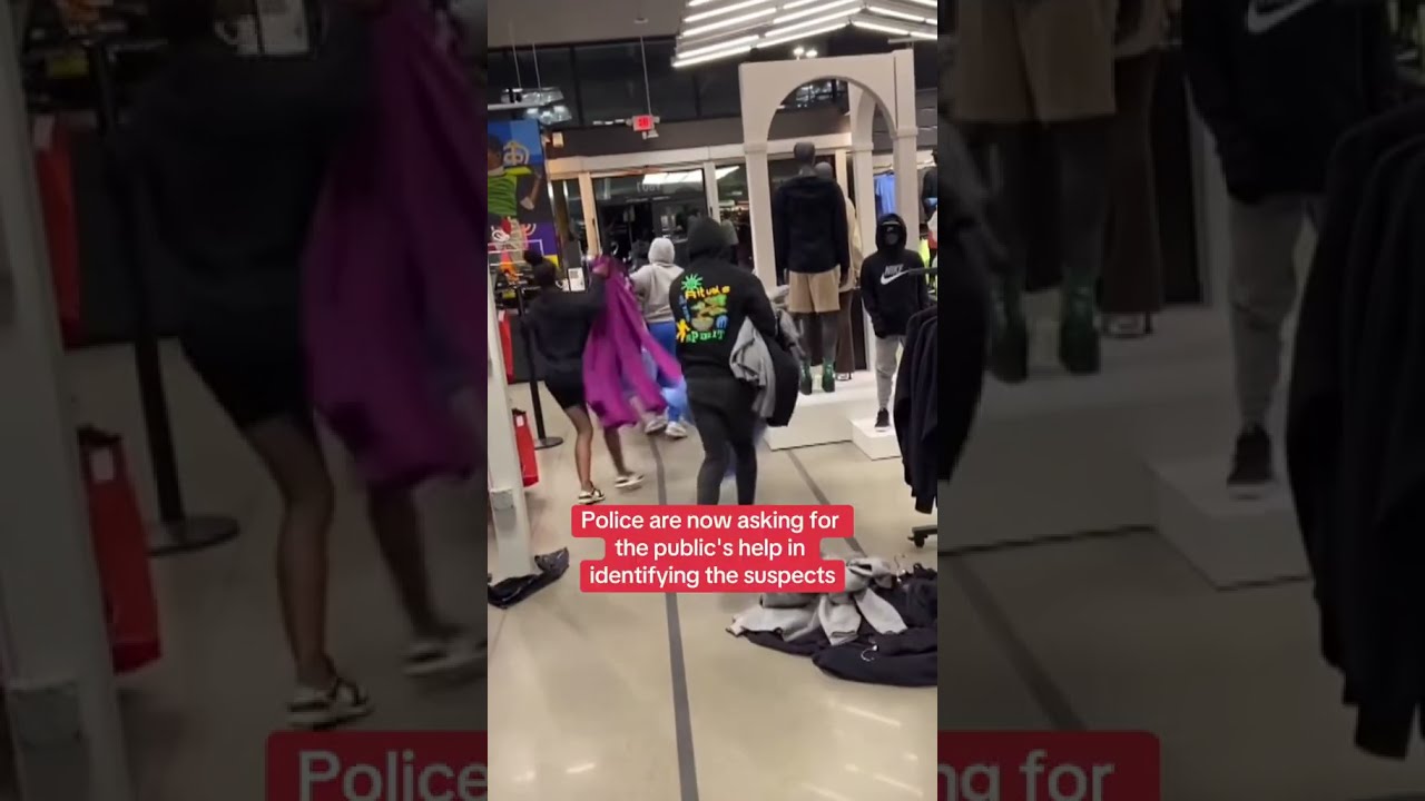 Flash Mob Steals 12k Worth Of Nike Goods In US