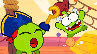 Yo-Ho Om Nom! Pirates On the Sea!🏴‍☠️ | Om Nom Song | Kids Cartoons & Nursery Rhymes | Moonbug Kids