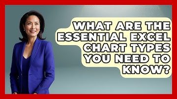 What Are The Essential Excel Chart Types You Need To Know? - Docs and Sheets Pro