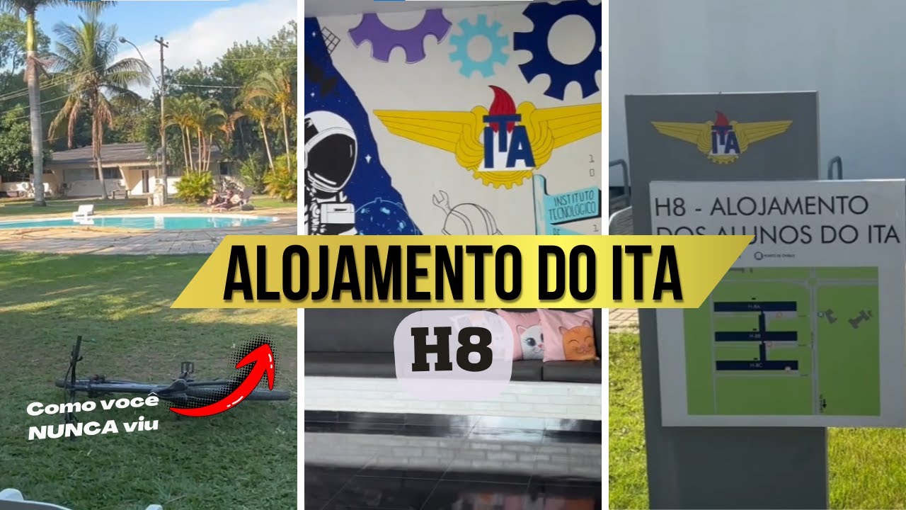 Por dentro do Alojamento do ITA: O H8 como você nunca viu!