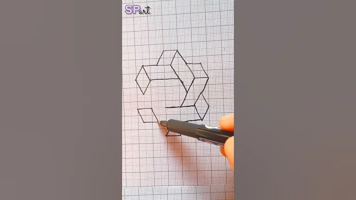 3d optical illusion drawing #shorts #opticalillusion #viral #illusion #ytshort #creativeart