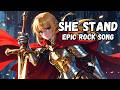 She Stands Before the Storm – Epic Orchestral Rock – For Queens of Inner Fire