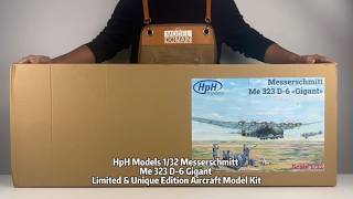 HpH Models 1/32 Messerschmitt Me 323 D-6 Gigant | Limited & Unique Edition Aircraft Model Kit