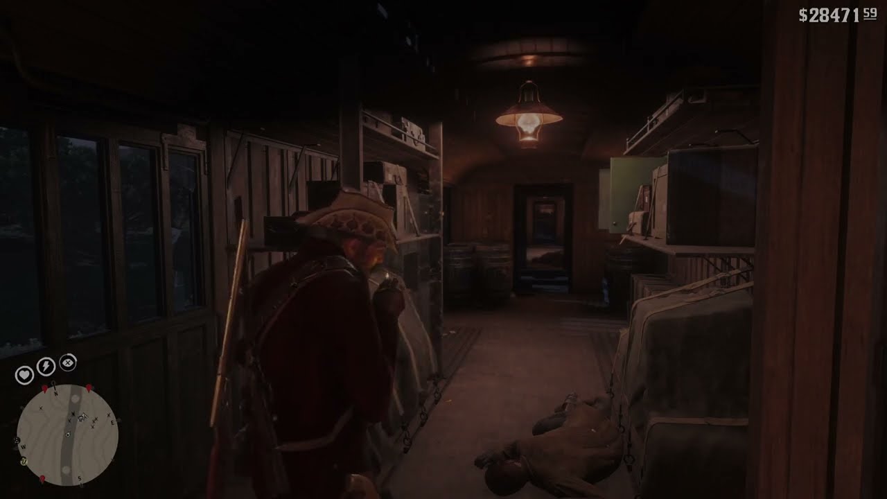 Red Dead Redemption 2 - John's First Solo Train Robbery. - YouTube