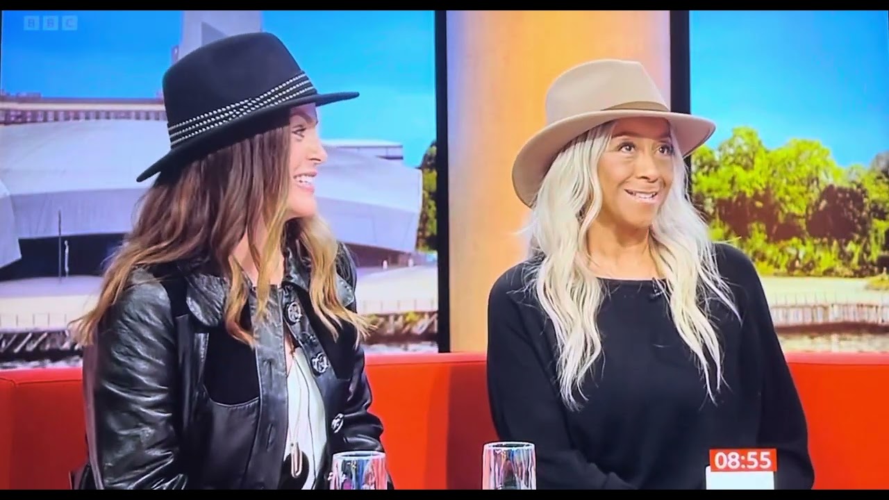 The George Michael singers - Shirley Lewis & Jo Garland chatting George Michael on BBC Breakfast