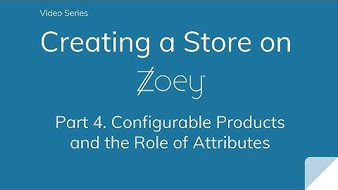 Configurable Products and Variations (Attributes)