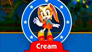 Sonic run with Cream - Sonic Dash