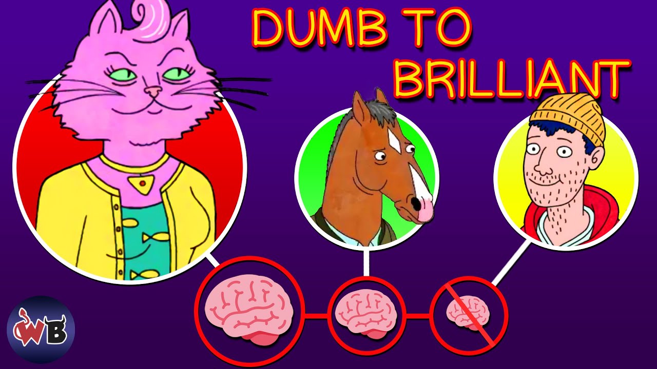 BoJack Horseman Characters: Dumb to Brilliant 🐴 🧠