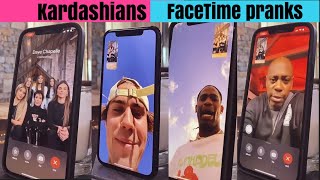 Kardashians and sisters prank toJustin Bieber, Addison Rae Travis Scott, Tristan Thompson and more