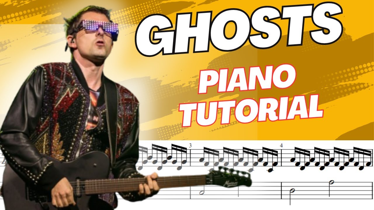 Ghosts Muse Piano Tutorial #muse