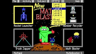 Zeal Wheel - New Math Blaster Plus [DOS]