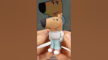 Chill guy meme (clay art) #shorts rts #viralvideo #memes